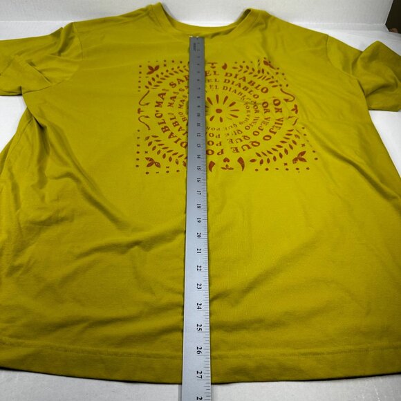 Latino Heritage Month Men's Size 2XL Shirt Tee With Graphic Yellow NWOT - Picture 9 of 10